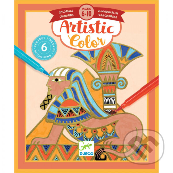 Levně Artistic: Egypt (maľovanky s fixkami) - hra z kategorie Ostatné
