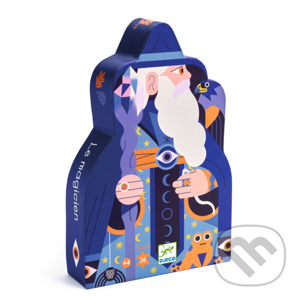 Levně Puzzle v tvarovanom balení - Čarodej a krištáľové žezlo - puzzle z kategorie Detské puzzle