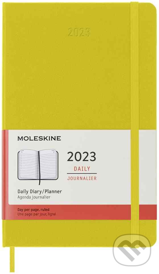 Moleskine – 12-mesačný denný žltý diár 2023, Moleskine, 2022