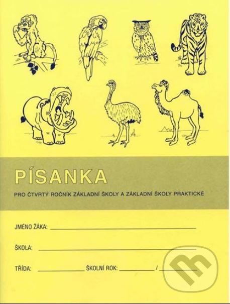 Kniha Písanka pro 4. ročník ZŠ a ZŠ praktické