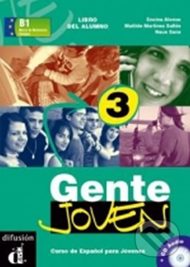 Gente Joven 3 Libro del alumno + CD Difusión – ELE