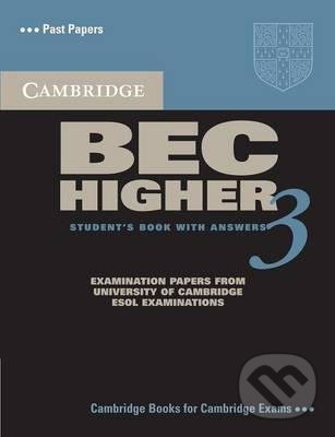 Levně Cambridge BEC (Higher 3 Student's Book with Answers) - kniha z kategorie Jazykové učebnice a slovníky