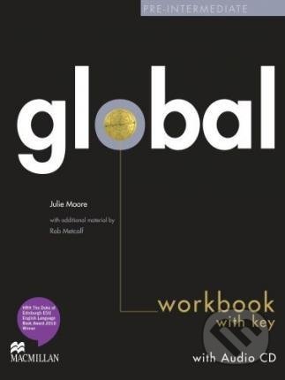 Levně Global (Pre-Intermediate Workbook & CD with key Pack) - kniha z kategorie Jazykové učebnice a slovníky