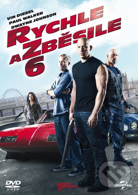 Levně Rychle a zběsile 6 - Justin Lin - film z kategorie Thrillery a detektívky