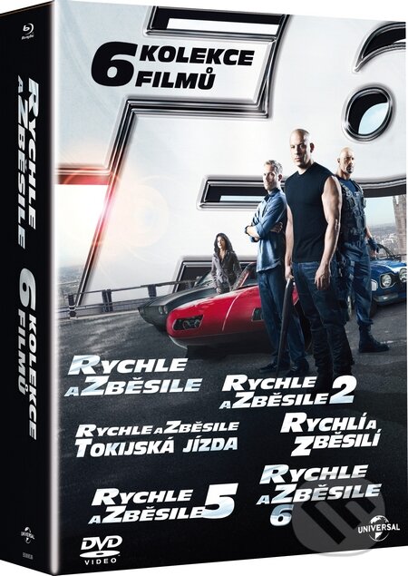 Rychle a zběsile 1-6 - Justin Lin, Bonton Film, 2013