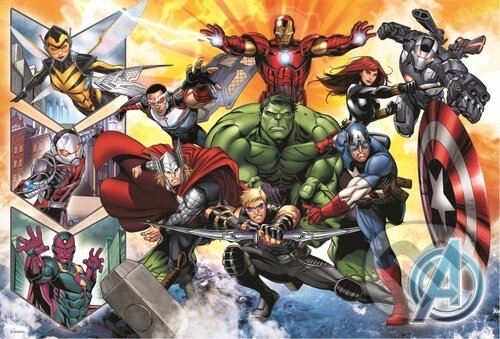 Levně Avengers: Síla - puzzle z kategorie 60 – 300 dielikov