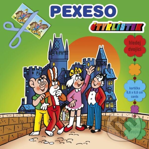 Levně Čtyřlístek (Pexeso s MAXI kartičkami) - hra z kategorie Karty, pexeso