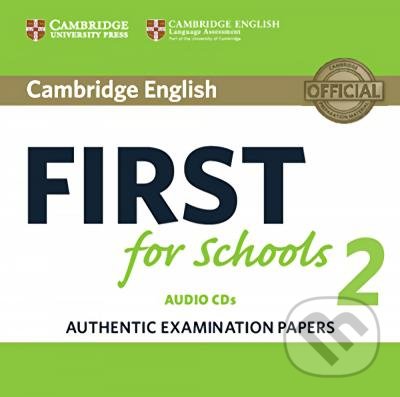 Levně Cambridge English First for Schools 2 Audio CDs (2) - kniha z kategorie Jazykové učebnice a slovníky