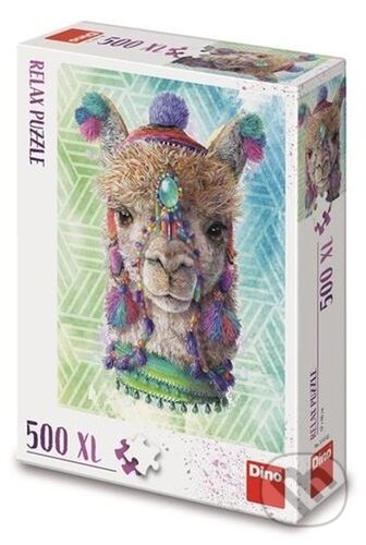Levně XL Lama relax - puzzle z kategorie Zvieratá