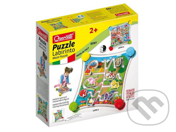 Levně Puzzle Labirinto - Cestovní labyrintová hra - hra z kategorie Vzdelávacie hry