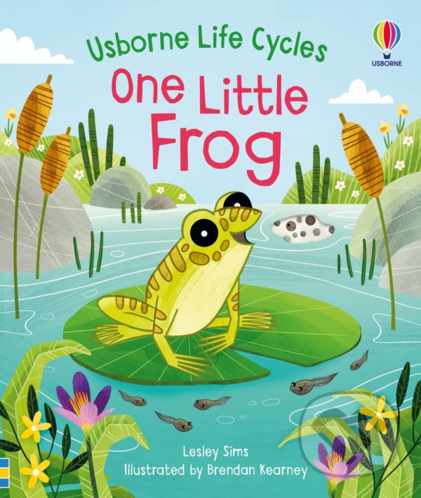Levně One Little Frog - Lesley Sims, Brendan Kearney (ilustrátor) - kniha z kategorie Naučné knihy
