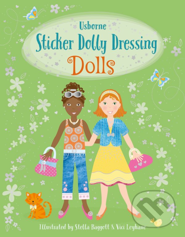 Levně Sticker Dolly Dressing: Dolls - Fiona Watt, Vici Leyhane (ilustrátor) - kniha z kategorie Pre deti a mládež