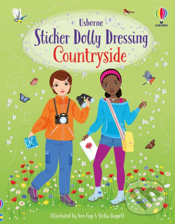 Levně Sticker Dolly Dressing: Countryside - Fiona Watt, Non Figg (ilustrátor), Stella Baggott (ilustrátor) - kniha z kategorie Pre deti a mládež