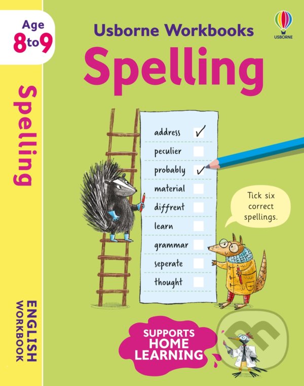 Levně Spelling 8-9 - Jane Bingham, Magda Brol (ilustrátor) - kniha z kategorie 1. stupeň