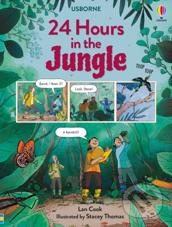 24 Hours in the Jungle - Lan Cook, Usborne, 2022