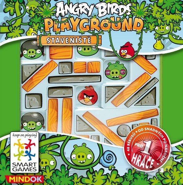 Spoločenská hra: Angry Birds: Staveniště (Mindok). Mindok, 2016