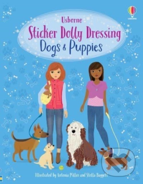 Levně Sticker Dolly Dressing Dogs and Puppies - Fiona Watt - kniha z kategorie Samolepky