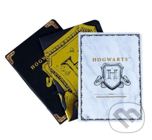 Levně Harry Potter Sada tří sešitů A6 - Erb Bradavic