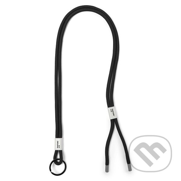 Levně PANTONE Šnúrka na krk - Black 419
