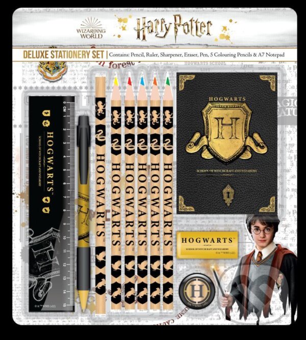 Levně Harry Potter Školský set DeLuxe - Rokfort