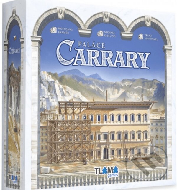 Levně Paláce Carrary CZ+EN (The Palaces of Carrara) - Michael Kiesling, Wolfgang Kramer - hra z kategorie Ostatné