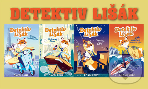 Levně Balíček Detektiv Lišák (Zápas s nebezpečím, Tajemný závan, Pavučina lží, Jak chutná dobrodružství) - kniha z kategorie Pre deti a mládež