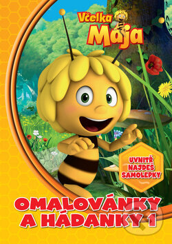 Včelka Mája - Omalovánky a hádanky 1 (Egmont ČR)