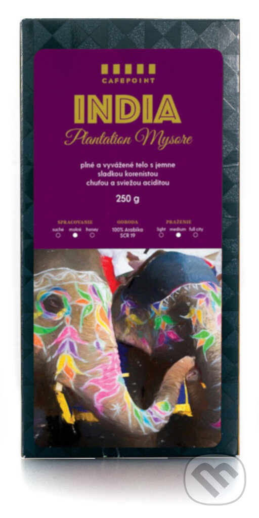 Kávy a čaje: India Plantation Mysore 19 (Cafepoint). Cafepoint, 2013