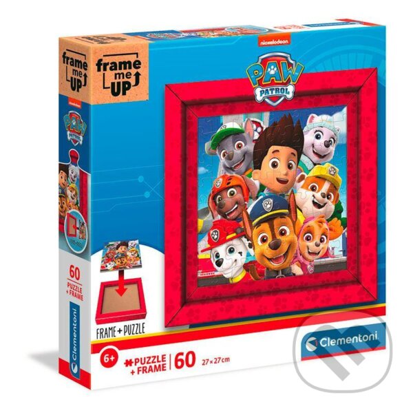 Levně Frame me up - Tlapková Patrola - puzzle z kategorie 15 – 60 dielikov