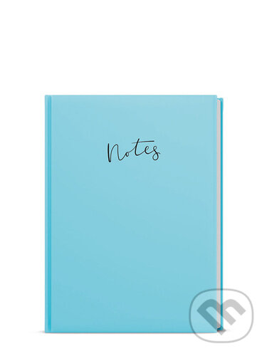 Notes linkovaný Pastel - modrá (Baloušek). Baloušek, 2022