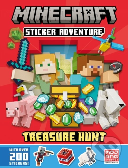 Levně Minecraft Sticker Adventure - Mojang AB - kniha z kategorie Fantasy