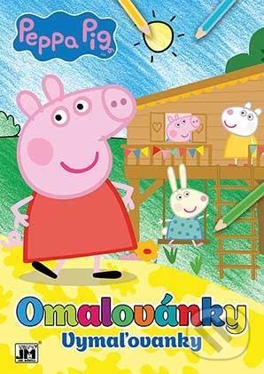 Levně Peppa Pig - Omalovánky/Vymaľovánky A4 - kniha z kategorie Omaľovávanky