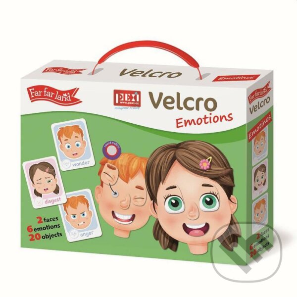 Levně Emoce (Emotions) (PEXI Velcro skládačky) - hra z kategorie Vzdelávacie hry