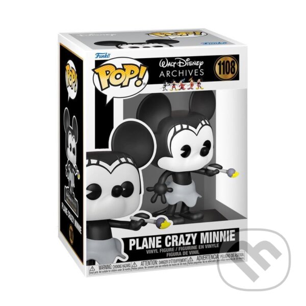 Levně Funko POP Disney: Minnie Mouse - Plane Crazy Minnie (1928)