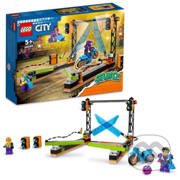 Levně Lego City 60340 Kaskadérska výzva s čepeľami - hra z kategorie City