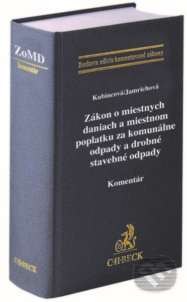 Kniha Zákon o miestnych daniach a miestnom poplatku za komunálne odpady a drobné stavebné odpady