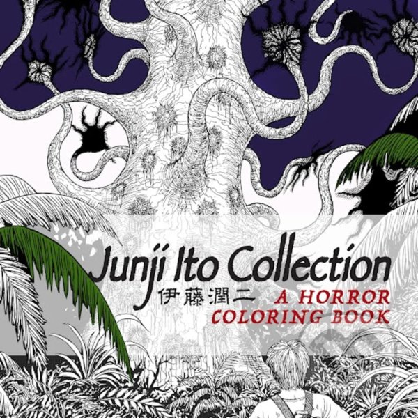 Levně Collection: a Horror Coloring Book - Junji Ito - kniha z kategorie Komiksy
