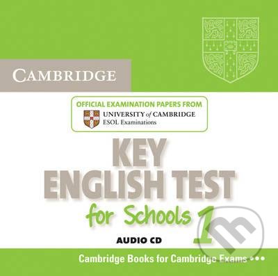 Levně Cambridge Key English Test for Schools 1 Audio CD (Official Examination Papers from University of Cambridge ESOL Examinations) - kniha z kategorie…