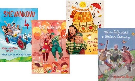 Levně Spievankovo II. (kolekcia 4 DVD) (Spievankovo, Spievankovo 2, Spievankovo 3, Spievankovo 4) - film z kategorie Pre najmenších