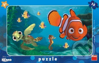 Levně Nemo a korytnačka - puzzle z kategorie 15 – 60 dielikov