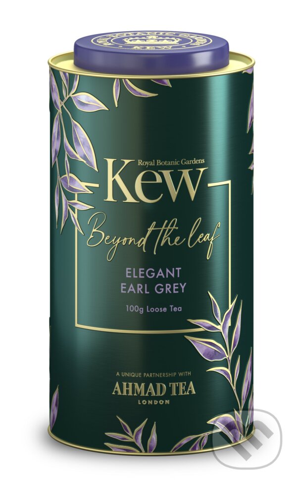 Kew Elegant Earl Grey Round Caddy, AHMAD TEA