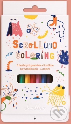 Levně Scrollino - Coloring - kniha z kategorie Naučné knihy