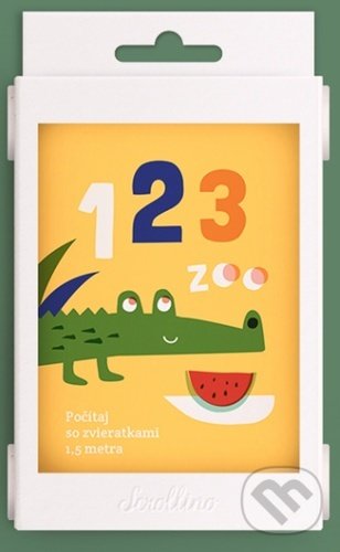 Levně Scrollino - 123 ZOO - kniha z kategorie Naučné knihy