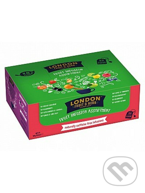 Levně 1225 London FRUIT& Herb Company kazeta 8x10 sáčkov
