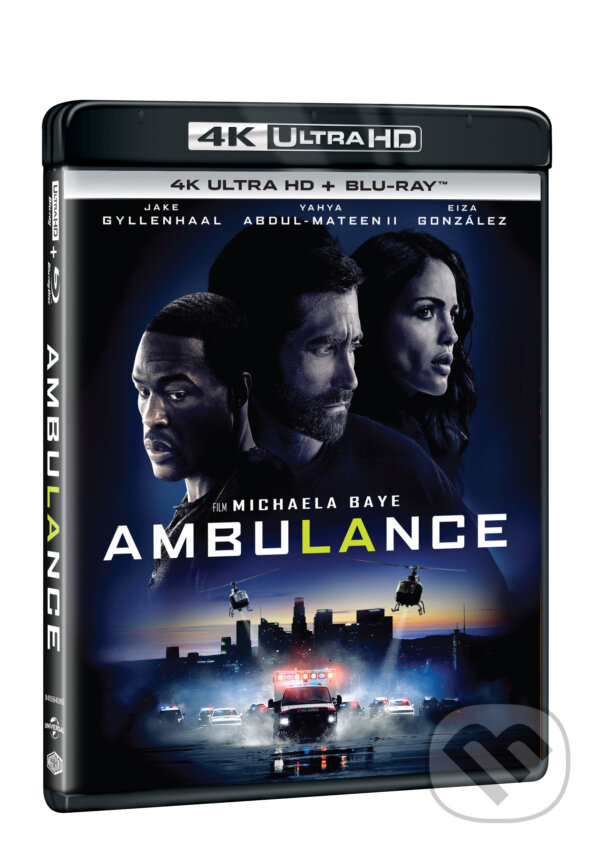 Levně Ambulance Ultra HD Blu-ray (Ultra HD Blu-ray + Blu-ray) - film z kategorie Steelbooky