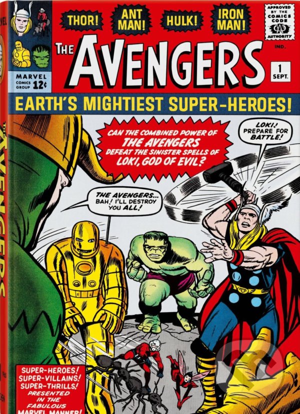 Levně Marvel Comics Library. Avengers. 1 (1963-1965) - Kurt Busiek, Kevin Feige, Stan Lee (ilustrátor), Jack Kirby (ilustrátor) - kniha z kategorie Komiksy