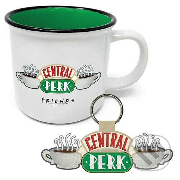 Levně Hrnček a kľúčenka Friends - Central Perk