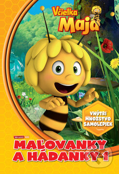Včielka Maja: Maľovanky a hádanky 1, Egmont SK, 2013