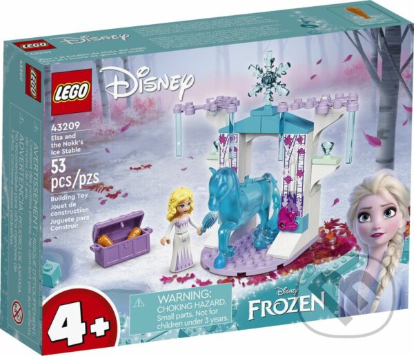 Společenská hra: LEGO® Disney 43209 Ľadová stajňa Elsy a Nokka (LEGO). LEGO, 2022
