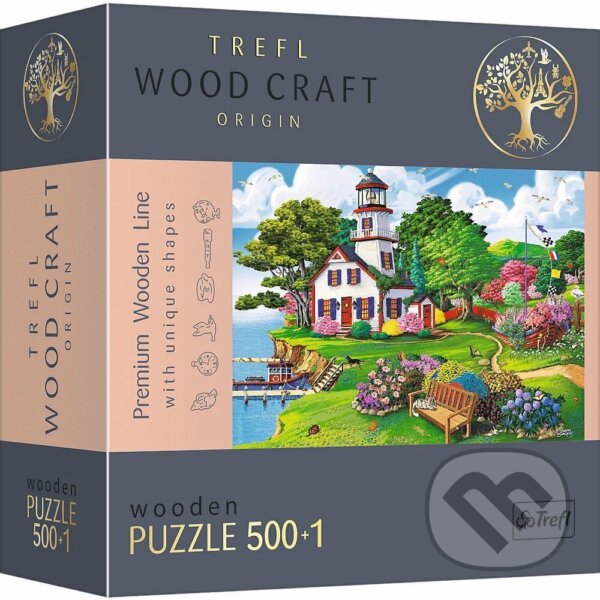 Levně Letný prístav (Drevené puzzle) - puzzle z kategorie Ostatné